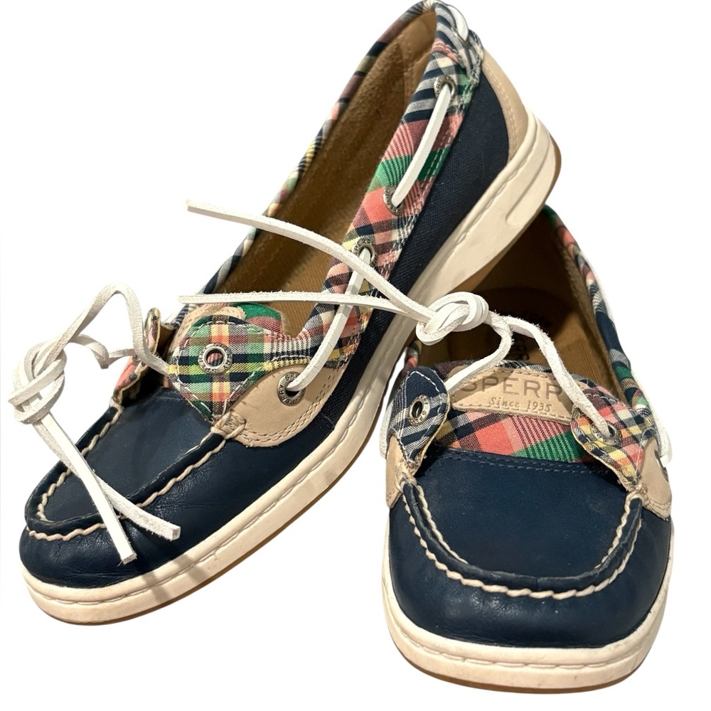 Sperry Angelfish Slip On Memory Foam Boat Shoes Size 7.5